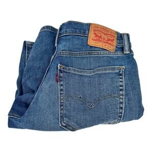 Levi's 541 Jean Shorts Mens 31 (32x10 ACTUAL) Athletic Taper Blue Denim